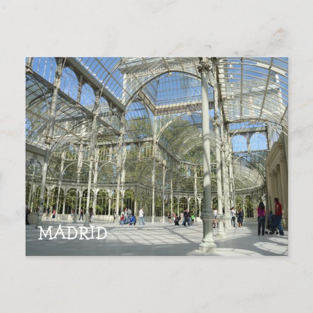 Crystal Palace, Madrid Vykort (Framsida)