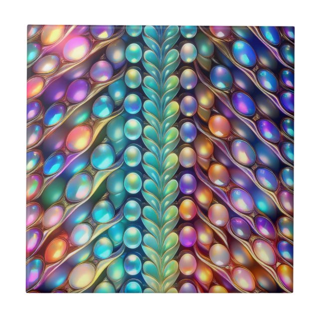 Crystal Pearl Design Kakelplatta (Framsidan)