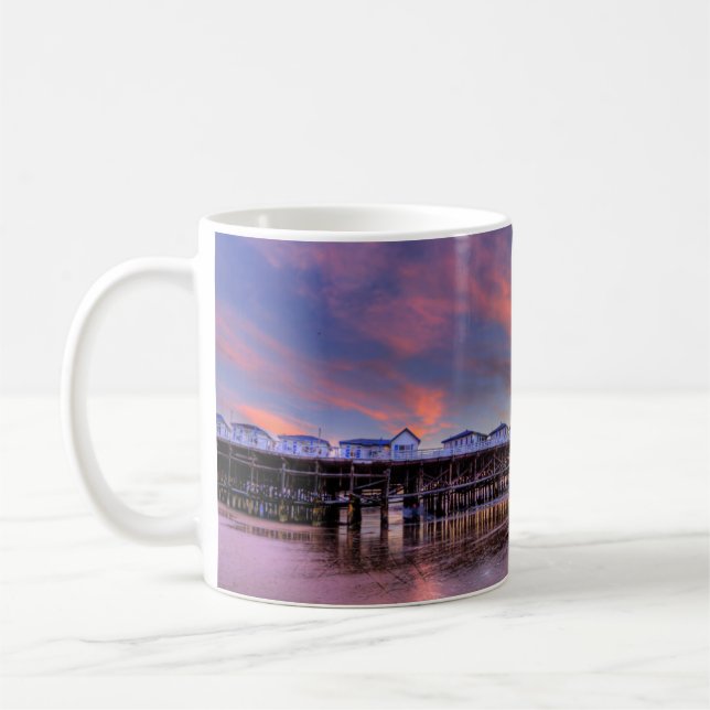 Crystal pirsolnedgång kaffemugg (Vänster)