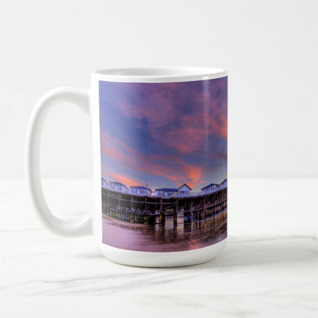 Crystal pirsolnedgång kaffemugg (Vänster)