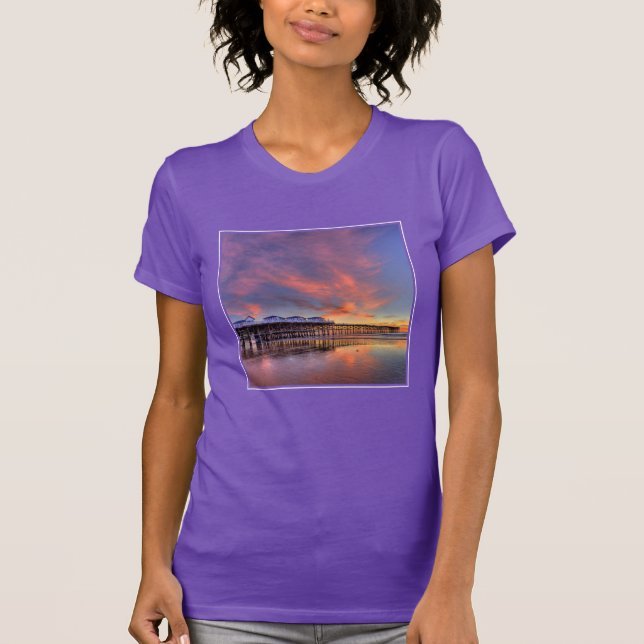 Crystal pirsolnedgång tee (Framsida)