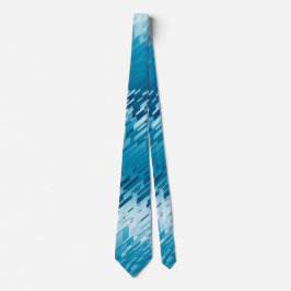 Crystal Prism Stripe Spectrum Teal Two-Sided Slips