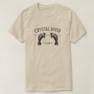 Crystal River Florida Manatee T Shirt