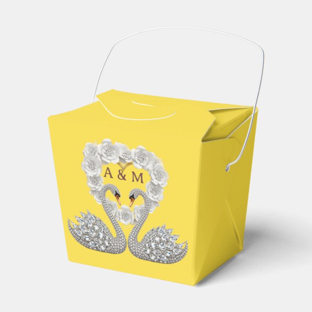 Crystal Romance Bröllopsfirande Stil Presentaskar (Framsidan Sidan)