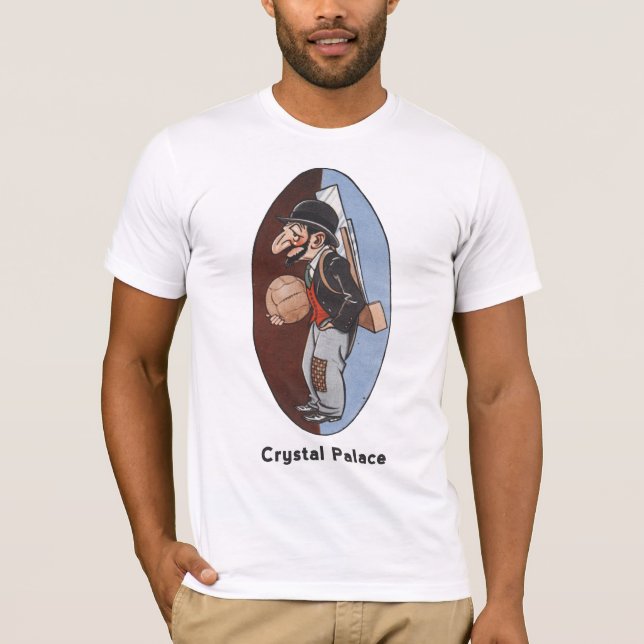 Crystal skjorta för slottfotbollslag T Tröja (Framsida)