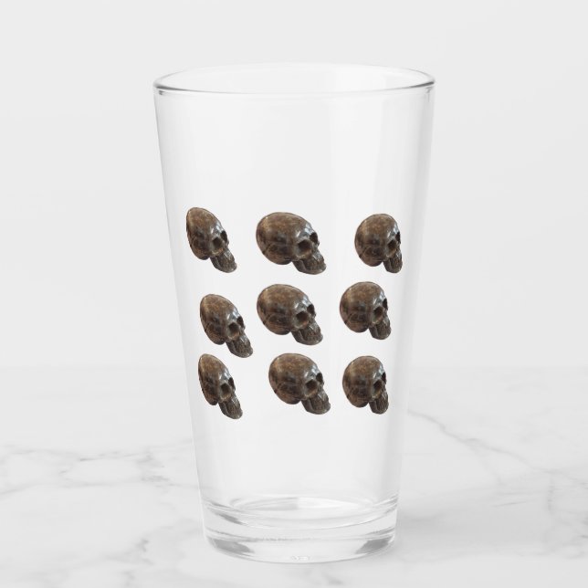 Crystal Skull Glass Kopp (Framsida)