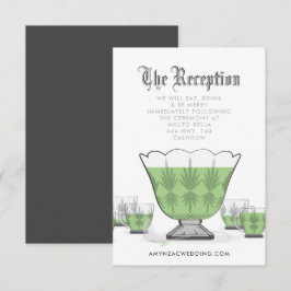 Crystal Slå bockmottagningskort OSA Kort