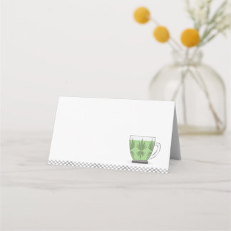 Crystal Slå Kopp-platskort Placeringskort