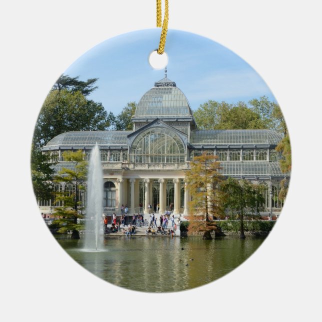 Crystal slott, Madrid prydnad Julgransprydnad Keramik (Framsidan)