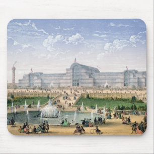 Crystal slott, Sydenham, c.1862 (färglithoen) Musmatta