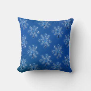 Crystal Snöflingor Kudde