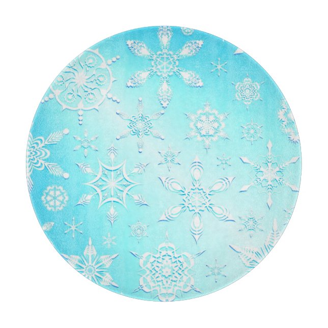 Crystal Snöflingor Mönster (Framsidan)