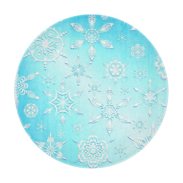 Crystal Snöflingor Mönster (Framsidan)