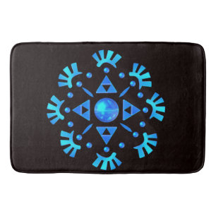 Crystal Snowflake Badrumsmatta
