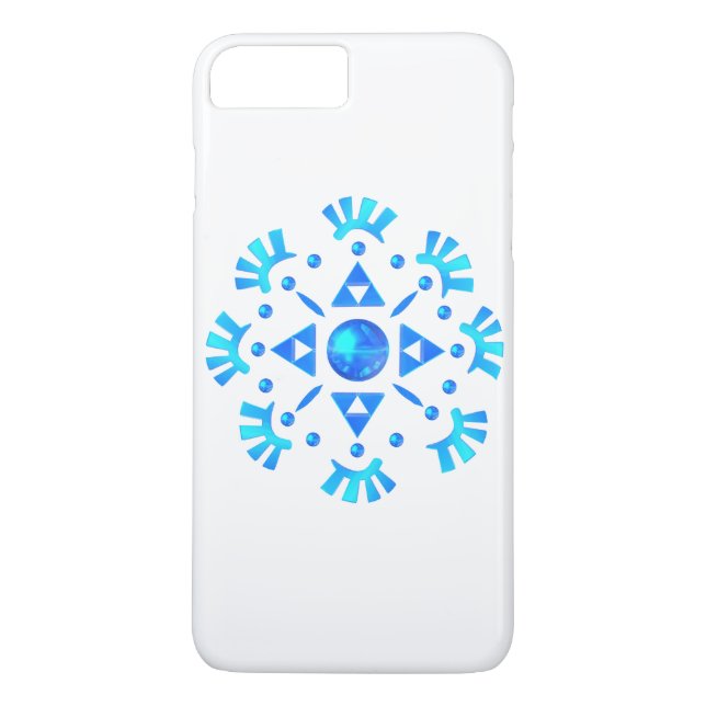 Crystal Snowflake Case-Mate iPhone Skal (Baksida)