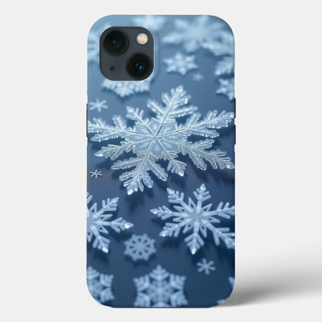 Crystal Snowflake iphone case (Baksida)