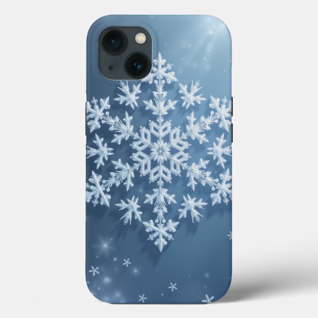 Crystal Snowflake iphone case (Baksida)