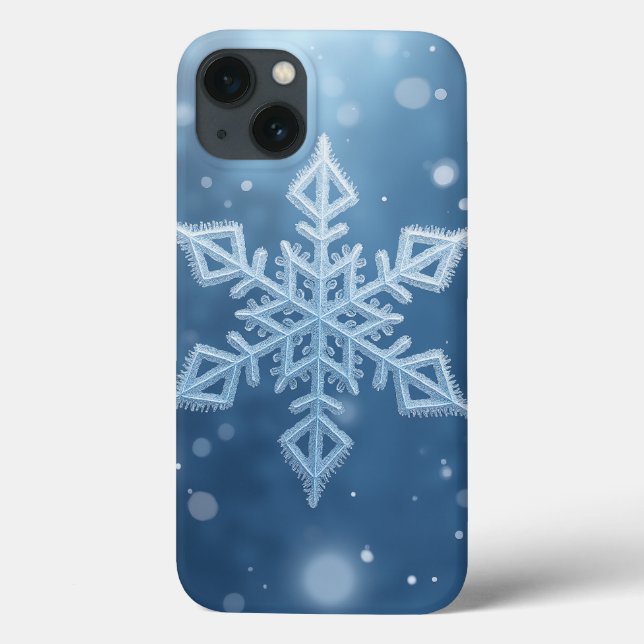 Crystal Snowflake iphone case (Baksida)