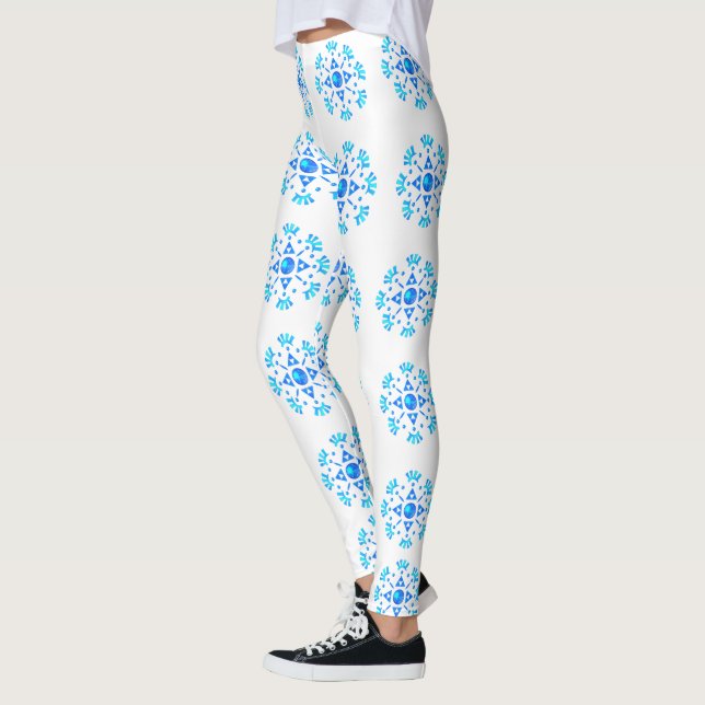 Crystal Snowflake Leggings (Vänster)