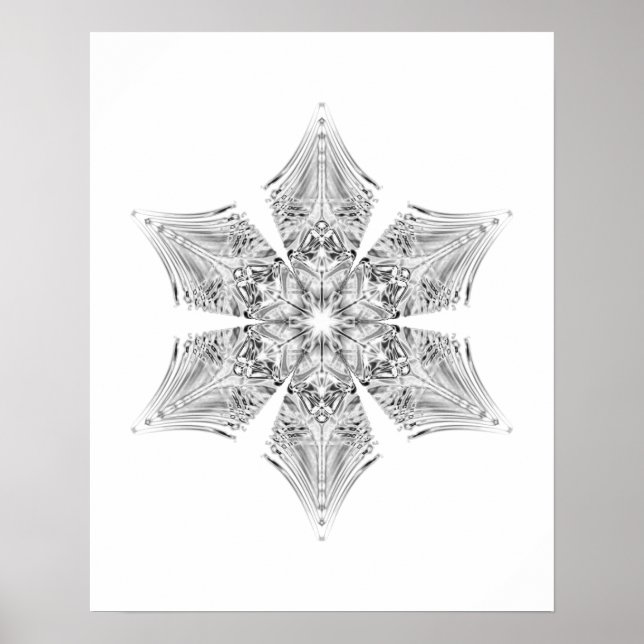 Crystal Snowflake Poster (Framsidan)