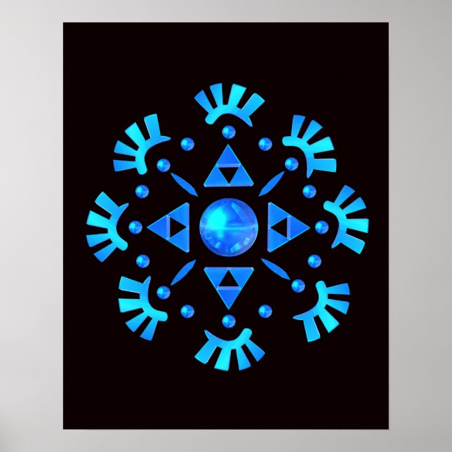 Crystal Snowflake Poster (Framsidan)