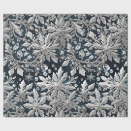 Crystal Snowflake Wrapping Papper Presentpapper
