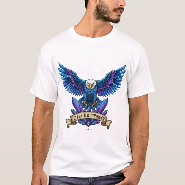 Crystal Soar Eagle Tee** T Shirt (Framsida)