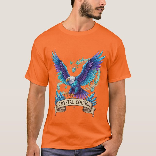 Crystal Soar – The Eagle of Transformation Tee (Framsida)