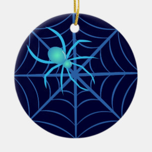 Crystal Spider Julgransprydnad Keramik