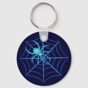 Crystal Spider Nyckelring