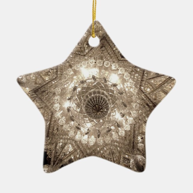 "Crystal" Star Ornament (Silver) (Framsidan)