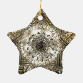 "Crystal" Star Ornament (Silver/Guld)