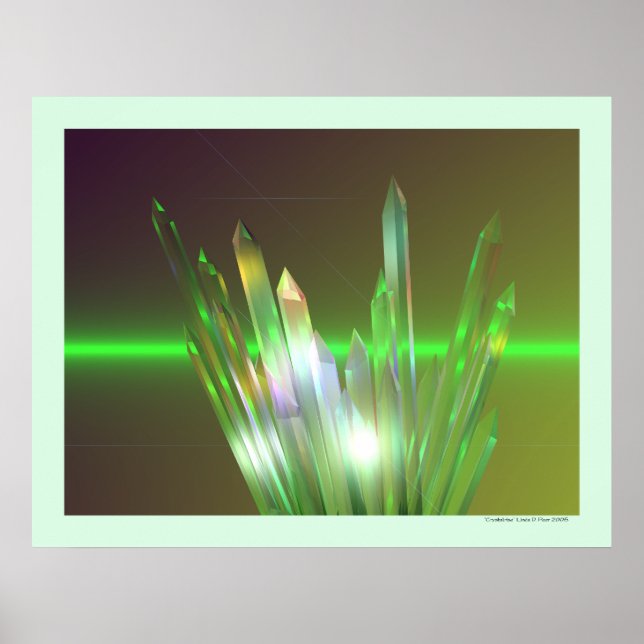 Crystal Stiga upp Poster (Framsidan)