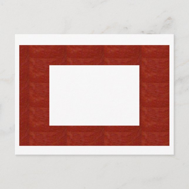 Crystal Stone Gräns: EDITABLE add text eller bild Vykort (Framsida)