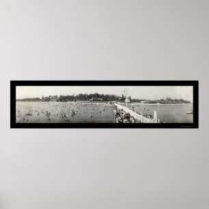 Crystal strandOntario foto 1914 Poster