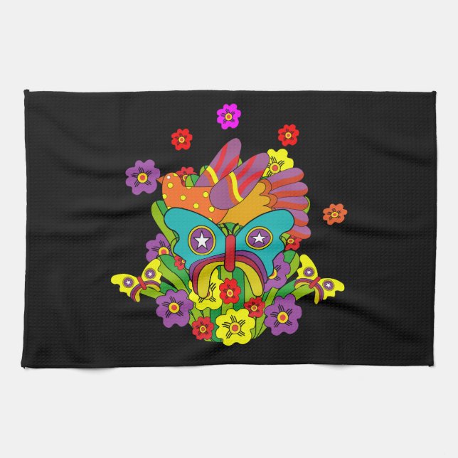 Crystal Tipps och Alistair Kökshandduk (Horisontell)