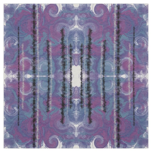 Crystal Torn över AJO-Abstrakten Tyg (Prov)