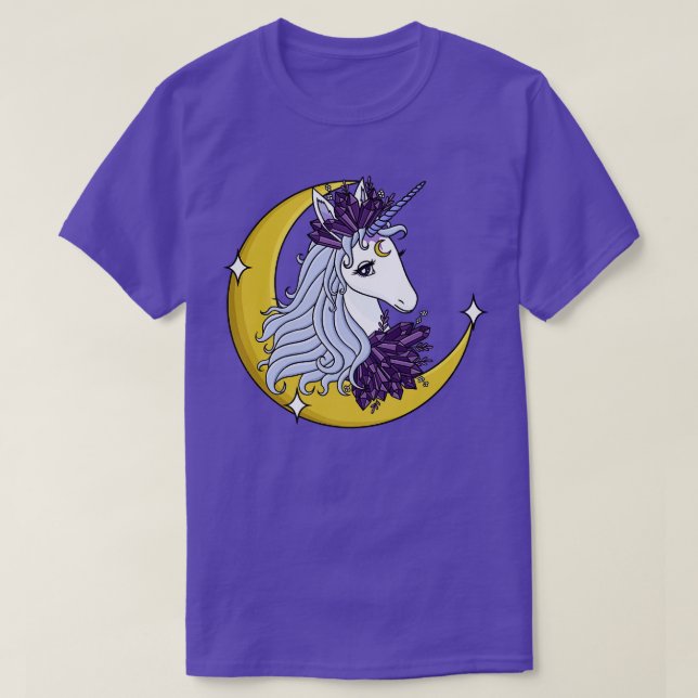Crystal Unicorn T Shirt (Design framsida)