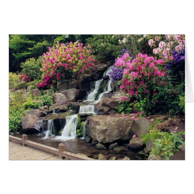 Crystal Vår Garden 2 Hälsningskort (Framsidan Horizontal)