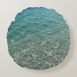 Crystal Vatten Beach Vibe Rund Kudde
