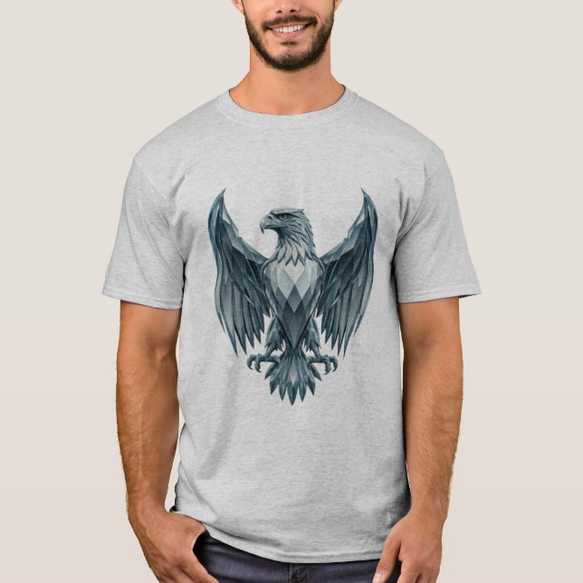 Crystal Vision Eagle T Shirt (Framsida)