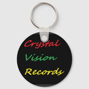 Crystal Vision Records t-shirts Nyckelring