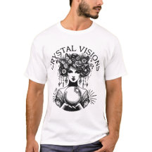 Crystal Visions Mystical Woman Vintage T-Shirt | B