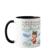 Crystal water firande svart & vitt