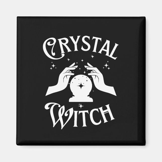 Crystal Witch Magnet (Framsidan)