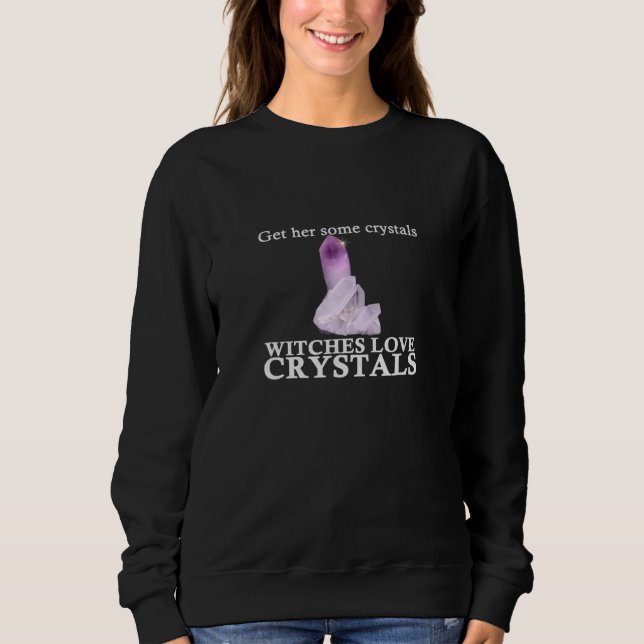 Crystal Witch Meme T Shirt (Framsida)