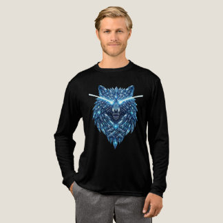 Crystal Wolf Spirit Fantasy Artwork T Shirt
