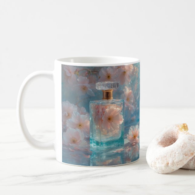 Crystal Zephyr - Elegant Pastel Aquamarine Mugg (Med munk)