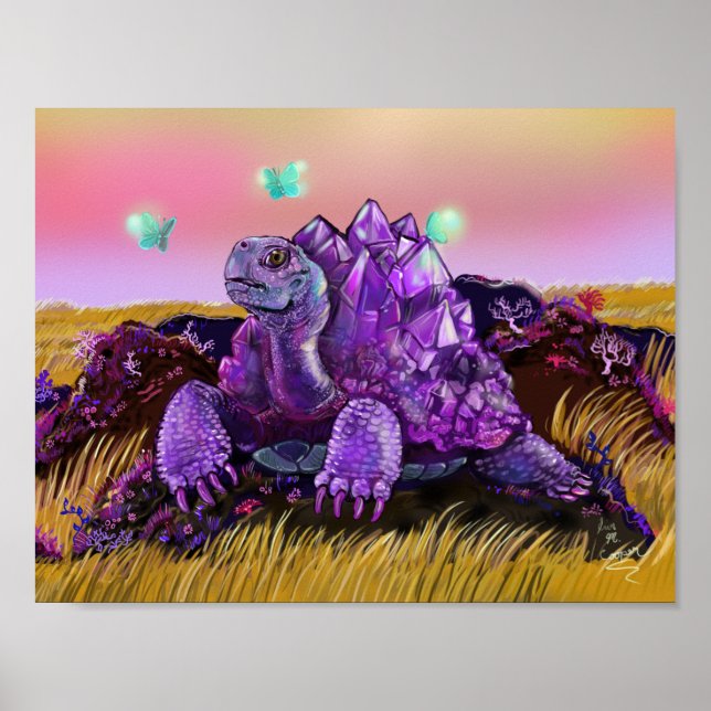Crystaline Tortoise Poster (Framsidan)