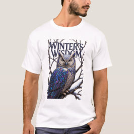 Crystalized Forest Owl T-Shirt, Premium T Shirt
